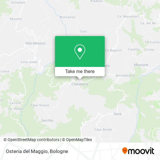 Osteria del Maggio map