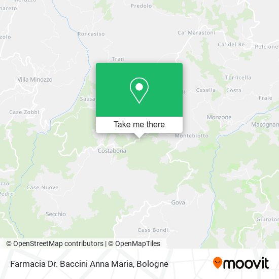 Farmacia Dr. Baccini Anna Maria map