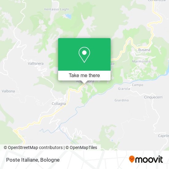 Poste Italiane map