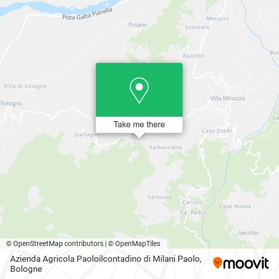 Azienda Agricola Paoloilcontadino di Milani Paolo map