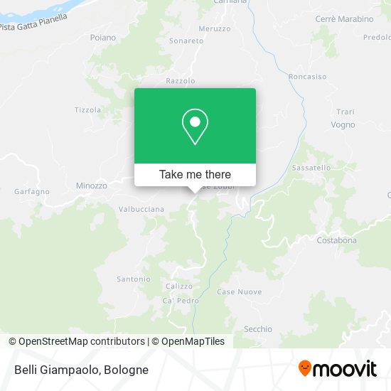 Belli Giampaolo map
