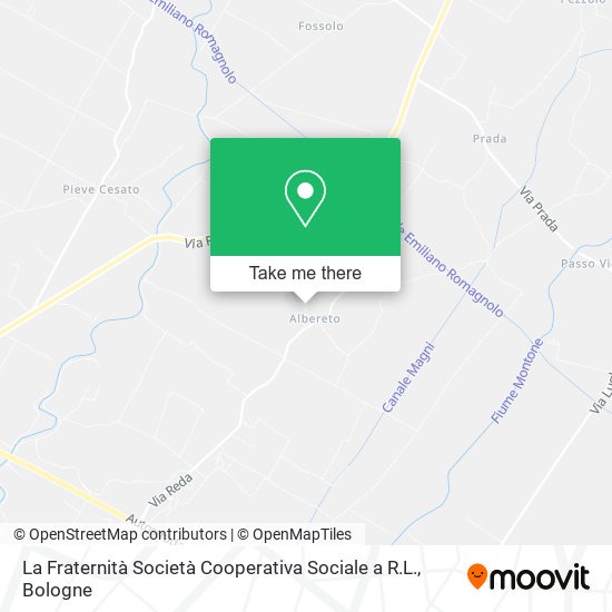 La Fraternità Società Cooperativa Sociale a R.L. map