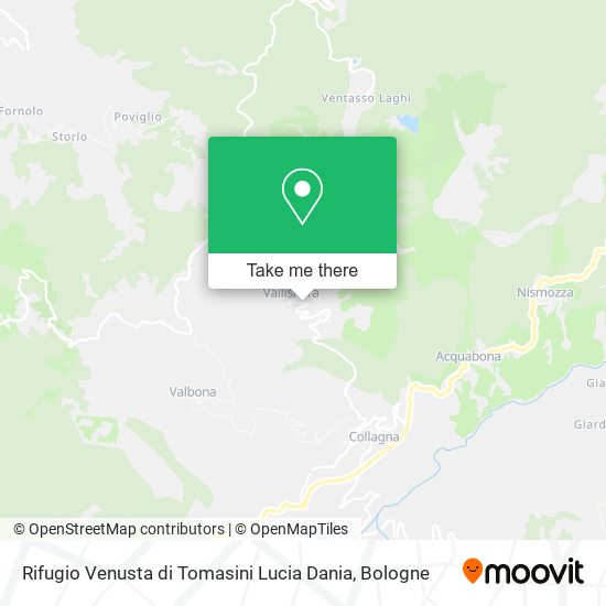 Rifugio Venusta di Tomasini Lucia Dania map