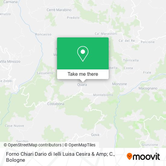 Forno Chiari Dario di Ielli Luisa Cesira & Amp; C. map