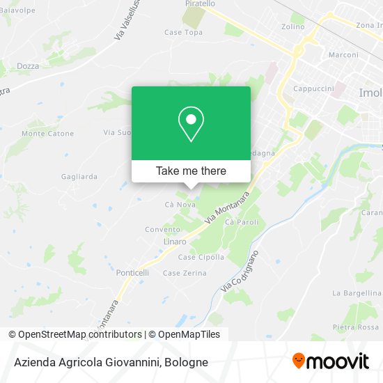Azienda Agricola Giovannini map