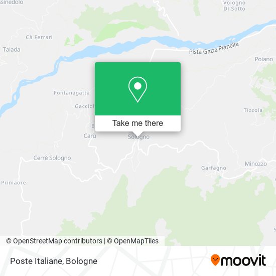 Poste Italiane map