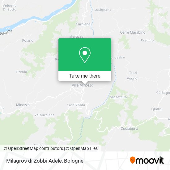 Milagros di Zobbi Adele map