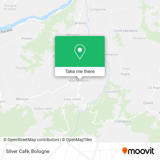 Silver Cafè map