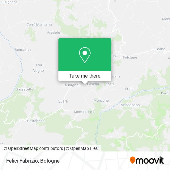 Felici Fabrizio map