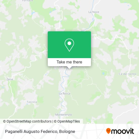 Paganelli Augusto Federico map
