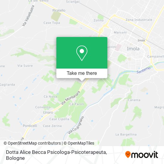 Dotta Alice Becca Psicologa-Psicoterapeuta map