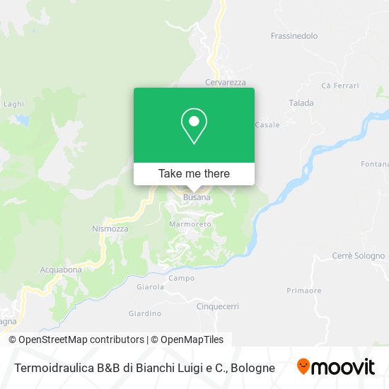 Termoidraulica B&B di Bianchi Luigi e C. map