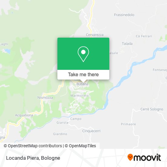 Locanda Piera map