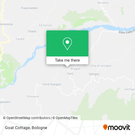 Goat Cottage map