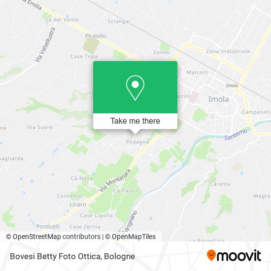 Bovesi Betty Foto Ottica map