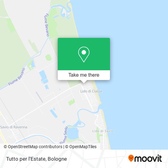 Tutto per l'Estate map
