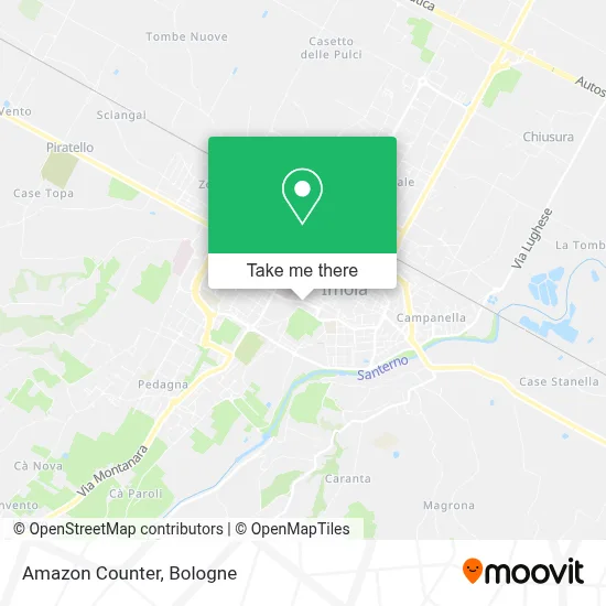 Amazon Counter map