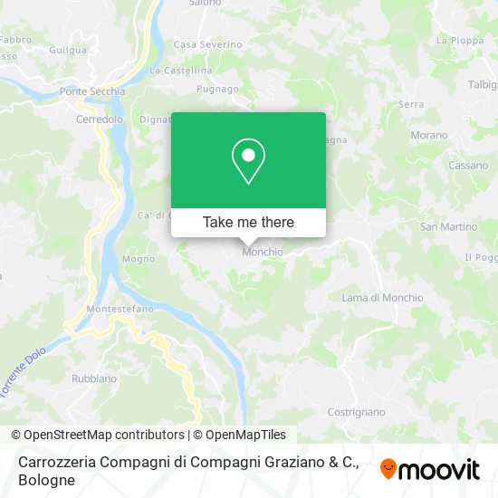Carrozzeria Compagni di Compagni Graziano & C. map