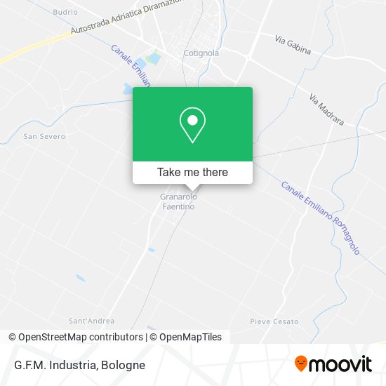 G.F.M. Industria map