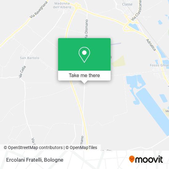 Ercolani Fratelli map
