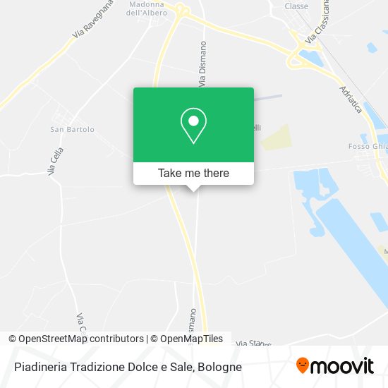 Piadineria Tradizione Dolce e Sale map
