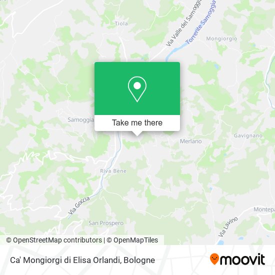 Ca' Mongiorgi di Elisa Orlandi map