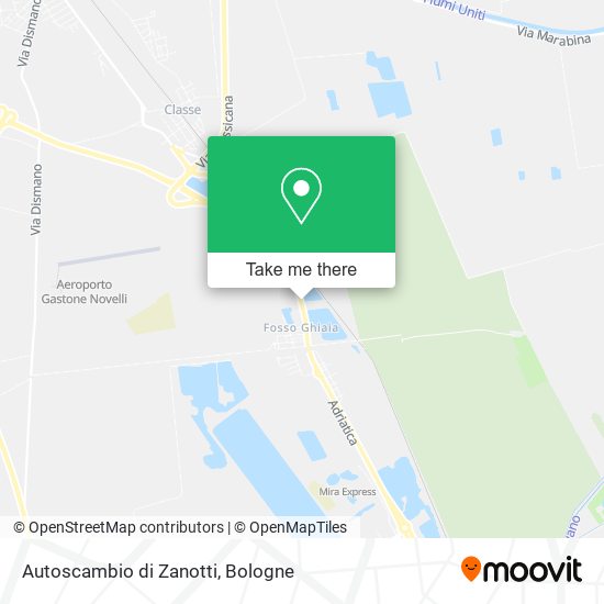 Autoscambio di Zanotti map