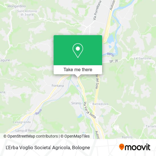 L'Erba Voglio Societa' Agricola map