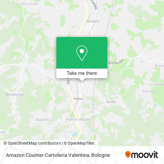 Amazon Counter-Cartoleria Valentina map