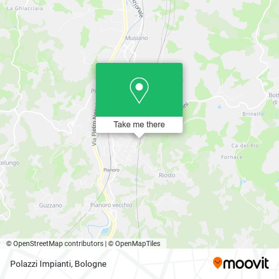 Polazzi Impianti map