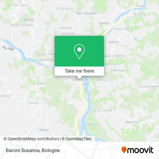 Baroni Susanna map