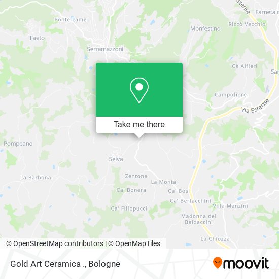 Gold Art Ceramica . map