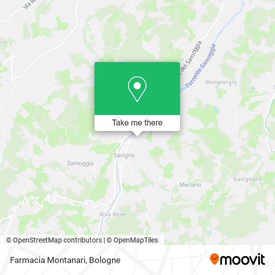 Farmacia Montanari map