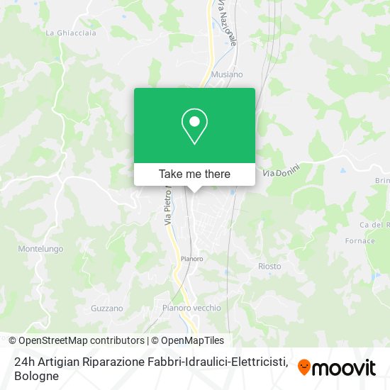 24h Artigian Riparazione Fabbri-Idraulici-Elettricisti map