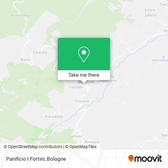 Panificio I Fortini map