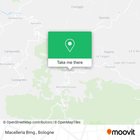 Macelleria Bmg. map