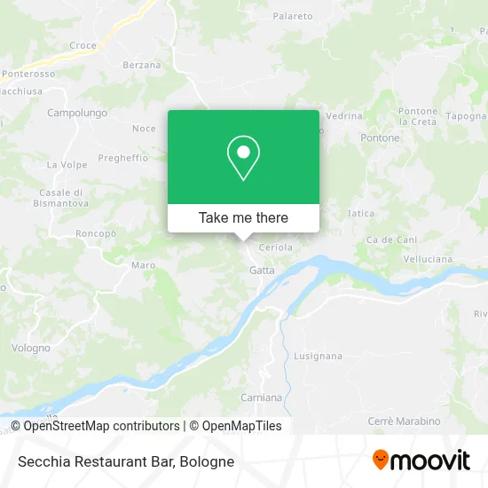 Secchia Restaurant Bar map