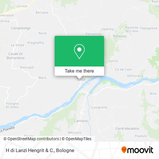 H di Lanzi Hengrit & C. map