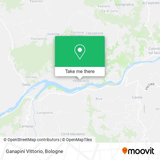 Ganapini Vittorio map