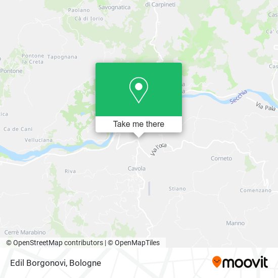 Edil Borgonovi map