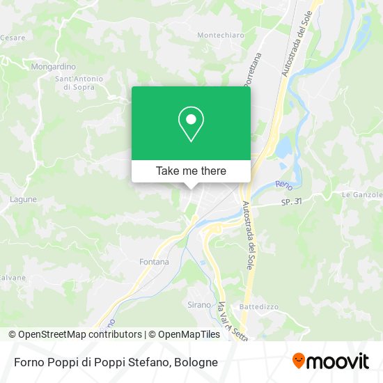 Forno Poppi di Poppi Stefano map
