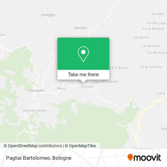 Pagliai Bartolomeo map