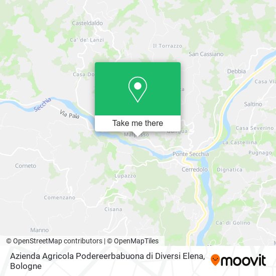 Azienda Agricola Podereerbabuona di Diversi Elena map