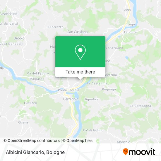 Albicini Giancarlo map