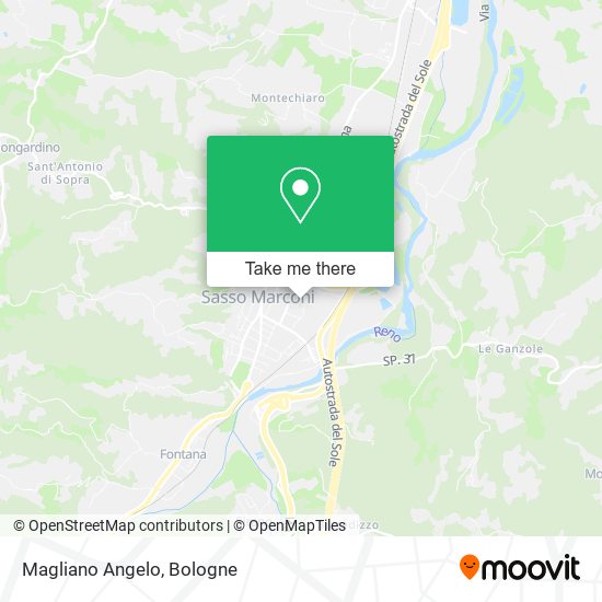 Magliano Angelo map