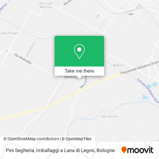 Pini Segheria, Imballaggi e Lana di Legno map