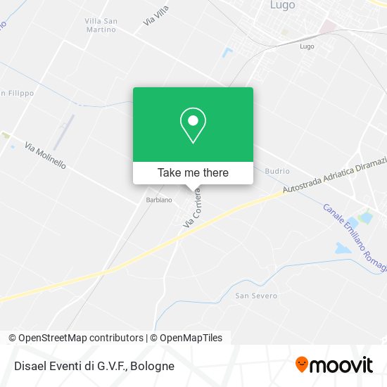 Disael Eventi di G.V.F. map