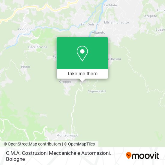 C.M.A. Costruzioni Meccaniche e Automazioni map