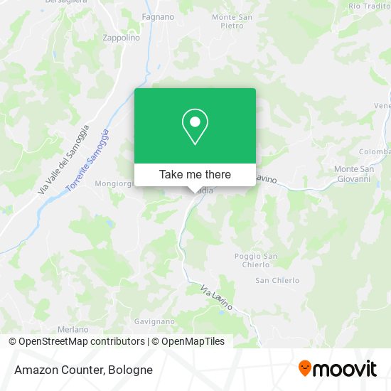 Amazon Counter map