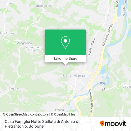Casa Famiglia Notte Stellata di Antonio di Pietrantonio map
